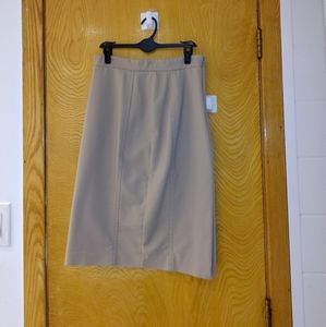 JACOB pencil skirt khaki beige